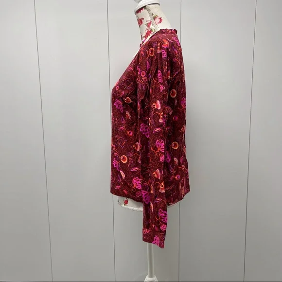 🌺 BOHO LONG SLEEVE BLOUSE - Picture 7 of 10